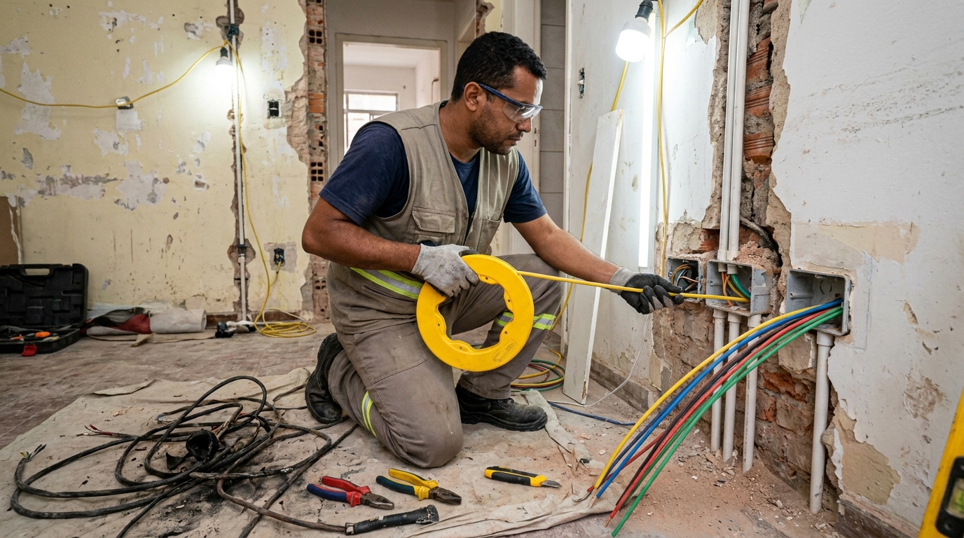 Cabeamento elétrico para empresas em Niterói‑RJ